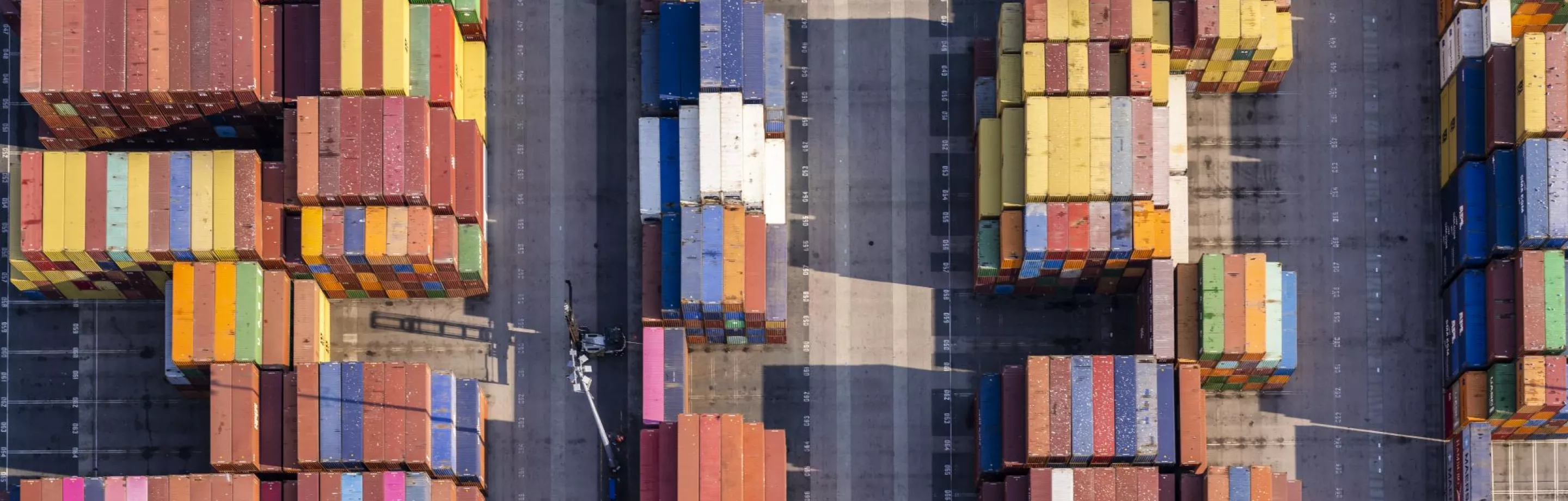 Shipping Containers top view